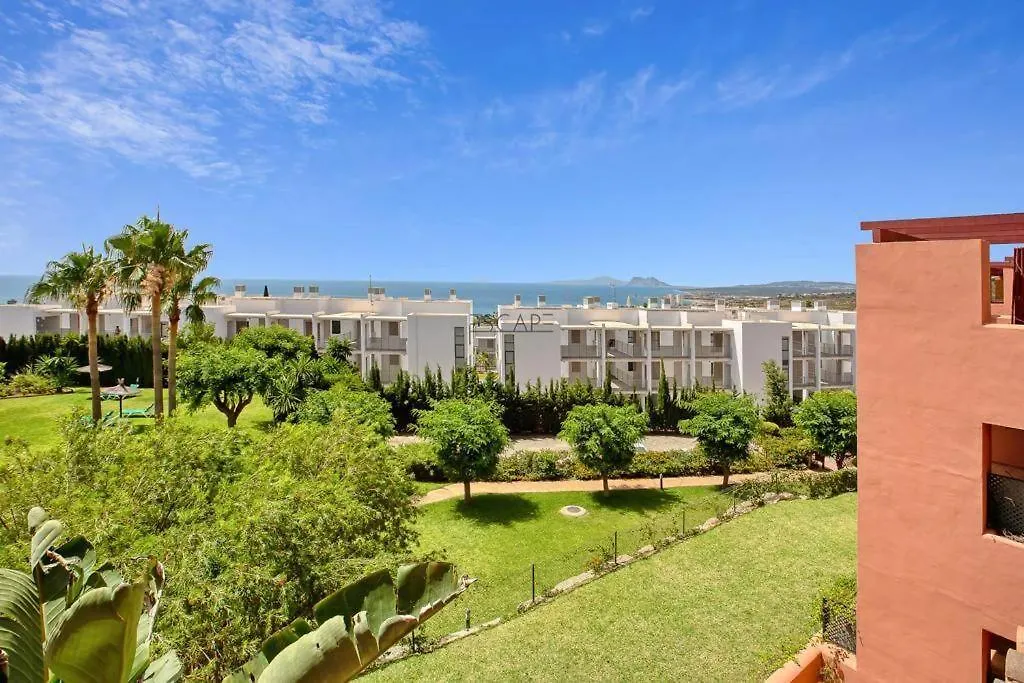 Daire Estrella De Mar Zeezicht En Uitkijk Op Gibraltar 40M2 Terras Incl Zwembad Las Garzas Manilva İspanya